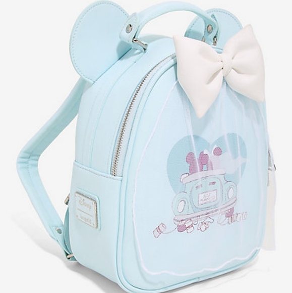Loungefly Mickey And Minnie Wedding Backpack - Picture 2 of 9